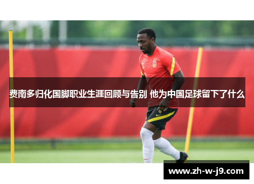 费南多归化国脚职业生涯回顾与告别 他为中国足球留下了什么